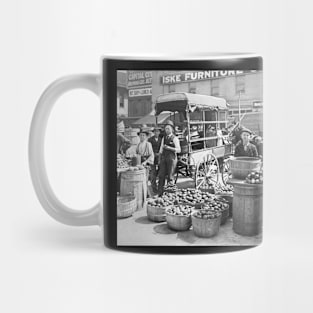 Indianapolis Vegetable Market, 1908. Vintage Photo Mug